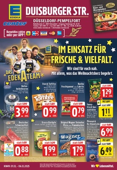EDEKA Prospekt - Angebote ab 01.12. - Seite 1