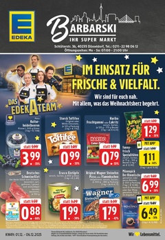 EDEKA Prospekt - Angebote ab 01.12. - Seite 1