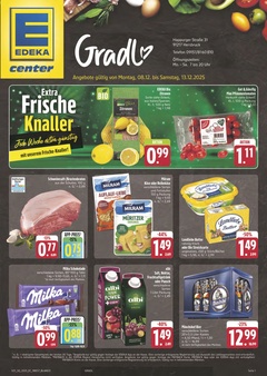 EDEKA Prospekt - Angebote ab 08.12. - Seite 1