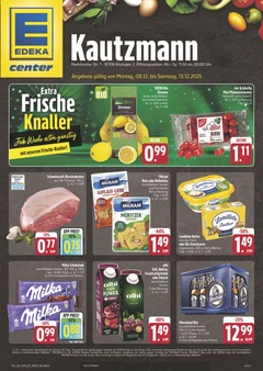 EDEKA Prospekt - Angebote ab 08.12. - Seite 1