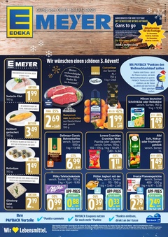 EDEKA Prospekt - Angebote ab 08.12. - Seite 1