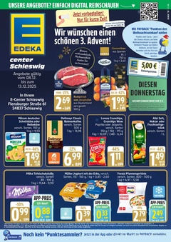 EDEKA Prospekt - Angebote ab 08.12. - Seite 1