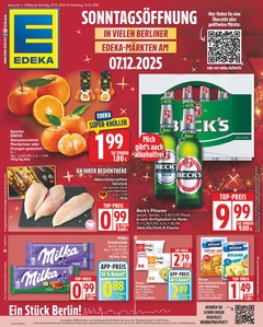 EDEKA Prospekt - Angebote ab 08.12. - Seite 1