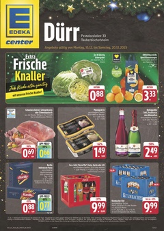 EDEKA Prospekt - Angebote ab 15.12. - Seite 1