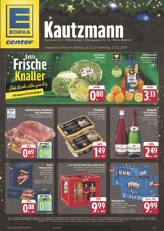 EDEKA Prospekt - Angebote ab 15.12. - Seite 1