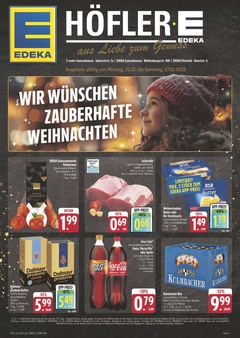 EDEKA Prospekt - Angebote ab 22.12. - Seite 1