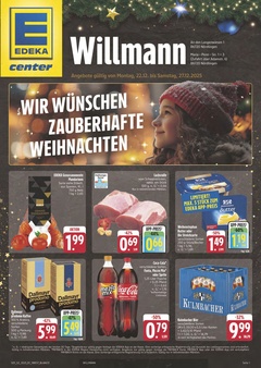 EDEKA Prospekt - Angebote ab 22.12. - Seite 1