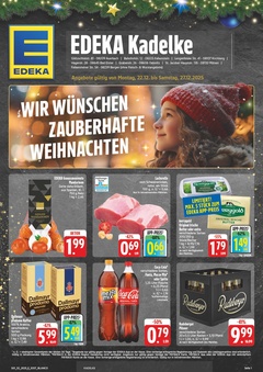 EDEKA Prospekt - Angebote ab 22.12. - Seite 1