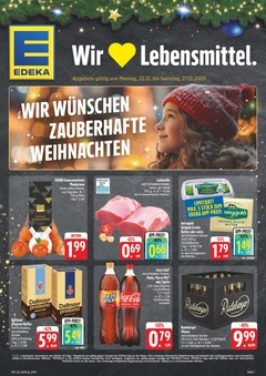 EDEKA Prospekt - Angebote ab 22.12. - Seite 1