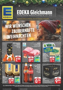EDEKA Prospekt - Angebote ab 22.12.