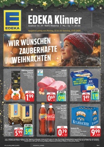 EDEKA Prospekt - Angebote ab 22.12.