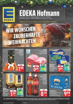 EDEKA Prospekt - Angebote ab 22.12. - Seite 1