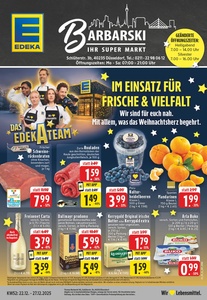 EDEKA Prospekt - Angebote ab 22.12.