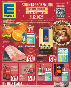 EDEKA Prospekt - Angebote ab 22.12. - Seite 1