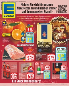 EDEKA Prospekt - Angebote ab 22.12.