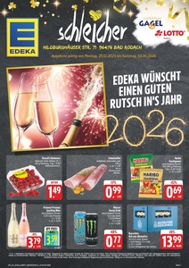 EDEKA Prospekt - Angebote ab 29.12.