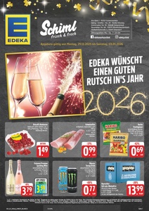EDEKA Prospekt - Angebote ab 29.12. - Seite 1