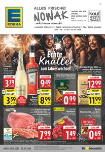 EDEKA Prospekt - Angebote ab 27.12.
