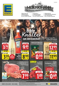 EDEKA Prospekt - Angebote ab 29.12.