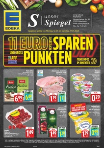EDEKA Prospekt - Angebote ab 12.01. - Seite 1