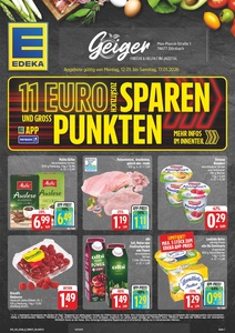 EDEKA Prospekt - Angebote ab 12.01.