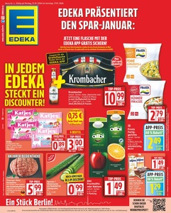 EDEKA Prospekt - Angebote ab 12.01. - Seite 1