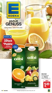 EDEKA Prospekt - Angebote ab 12.01. - Seite 1