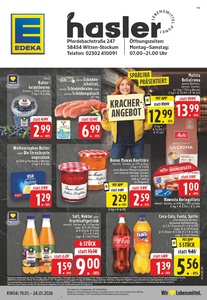 EDEKA Prospekt - Angebote ab 19.01. - Seite 1