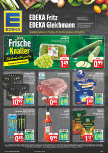 EDEKA Prospekt - Angebote ab 09.02.