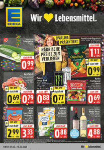 EDEKA Prospekt - Angebote ab 09.02.