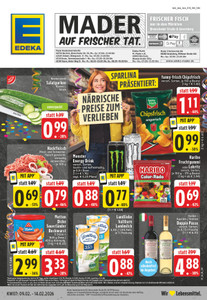 EDEKA Prospekt - Angebote ab 09.02. - Seite 1