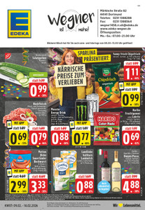 EDEKA Prospekt - Angebote ab 09.02. - Seite 1