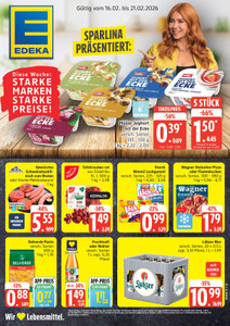 EDEKA Prospekt - Angebote ab 16.02.