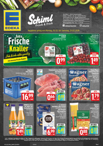 EDEKA Prospekt - Angebote ab 16.02.