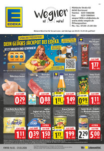 EDEKA Prospekt - Angebote ab 16.02. - Seite 1