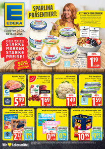 EDEKA Prospekt - Angebote ab 09.03. - Seite 1