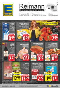 EDEKA Prospekt - Angebote ab 09.03.