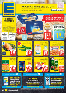 EDEKA Prospekt - Angebote ab 16.03. - Seite 1
