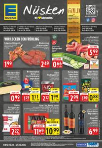 EDEKA Prospekt - Angebote ab 16.03. - Seite 1