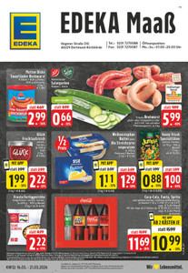 EDEKA Prospekt - Angebote ab 16.03. - Seite 1