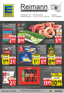 EDEKA Prospekt - Angebote ab 16.03. - Seite 1