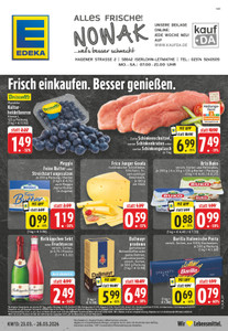 EDEKA Prospekt - Angebote ab 21.03. - Seite 1