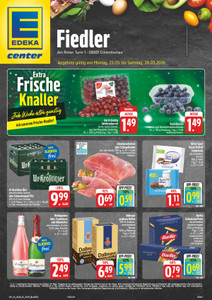 EDEKA Prospekt - Angebote ab 23.03.