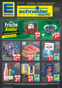 EDEKA Prospekt - Angebote ab 23.03.