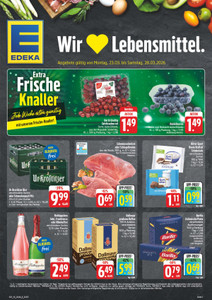 EDEKA Prospekt - Angebote ab 23.03.