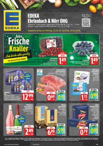EDEKA Prospekt - Angebote ab 23.03.