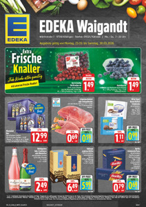 EDEKA Prospekt - Angebote ab 23.03.