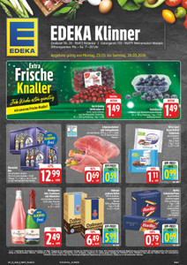 EDEKA Prospekt - Angebote ab 23.03.