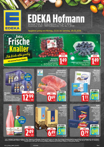 EDEKA Prospekt - Angebote ab 23.03. - Seite 1
