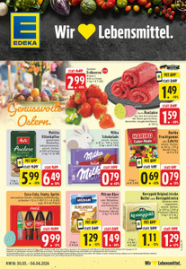 EDEKA Prospekt - Angebote ab 30.03.